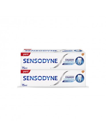 Sensodyne Onarım ve Koruma 75 ml Diş Macunu 2'li