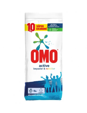 Omo Active Çamaşır Deterjanı Toz 10 kg