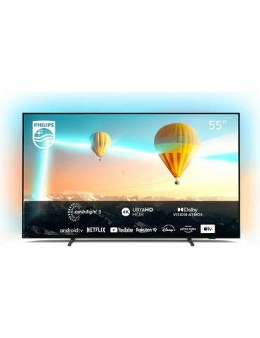 Philips 55PUS8007 55" 139 Ekran Uydu Alıcılı 4K Ultra Hd Ambilight Smart LED TV