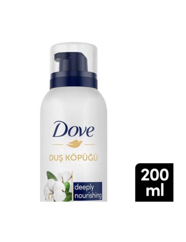 Dove Duş Köpüğü Depply Nourishing 10 Kat Daha Yoğun Köpüğe Sahip Formül 200 ml x1 