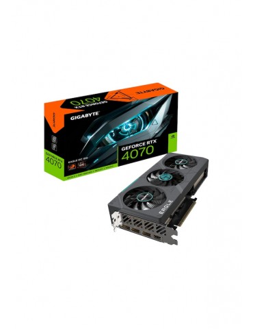 GIGABYTE GVN4070EAGLEOC12GD GeForce RTX 4070 12GB 192Bit GDDR6X PCI-E 4.0 Ekran Kartı