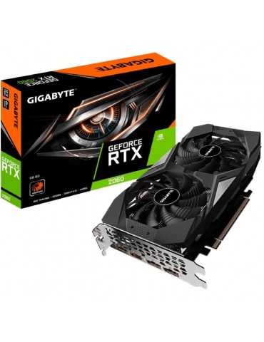 GIGABYTE GV-N2060D6-6GD RTX2060 6GB 192 Bit GDDR6 PCI-E 3.0 Ekran Kartı