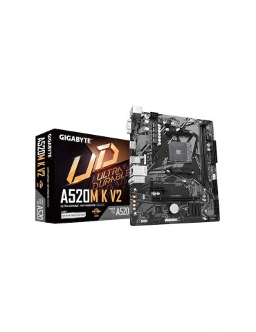 GIGABYTE A520M-K-V2 AMD A520AMD® A520 AM4 DDR4 HDMI ANAKART