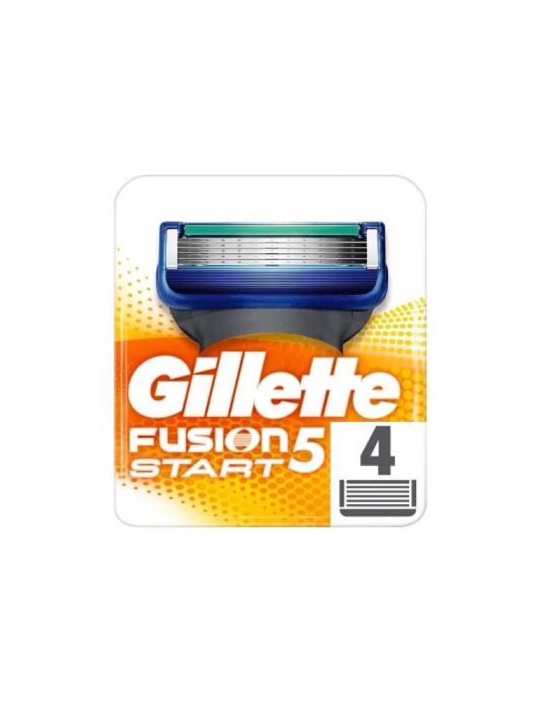 Gillette Fusion5 Start Yedek Tıraş Bıçağı 4'lü