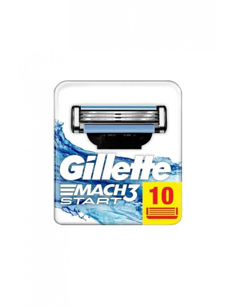 Gillette Mach3 Start Yedek Tıraş Bıçağı 10 Adet