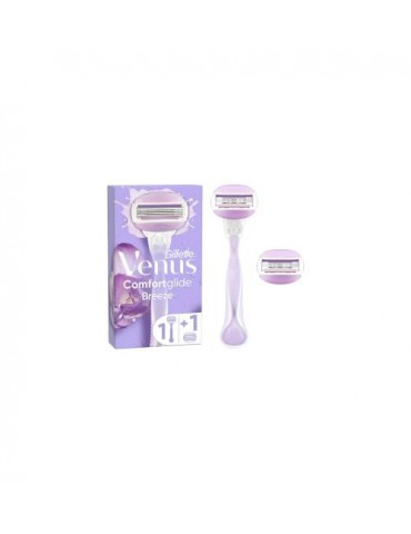 Gillette Venus Comfort Glide Breeze Tıraş Makinesi + 2 Adet Yedek Başlık