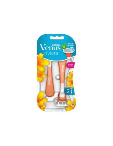 Gillette Venus Riviera Kadın Tıraş Bıçağı Touch Of Aloe 2'li