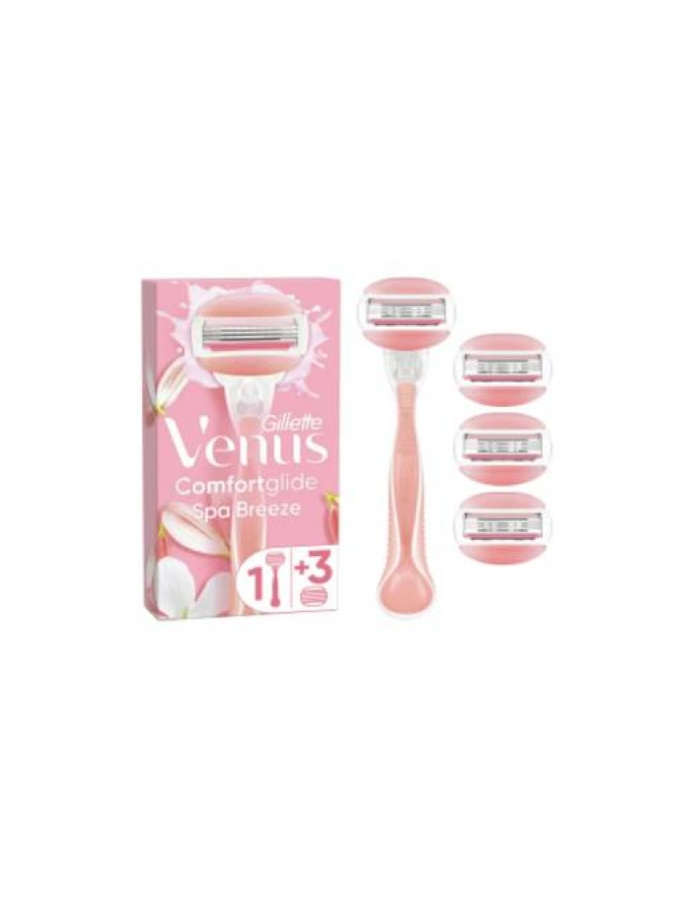 Gillette Venus Venüs Comfortglide Spa Breeze Kadın Tıraş Makinesi 4 Yedek Tıraş Bıçağı