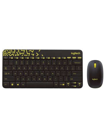 LOGITECH MK240 920-008215 Kablosuz Q TR Siyah Klavye,Mouse Set