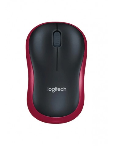 LOGITECH M185 910-002237 M185 Kablosuz Optik 1000DPI Kırmızı Siyah Mouse