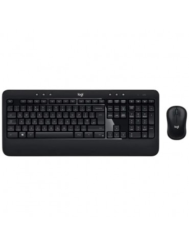 LOGITECH 920-008808 Advanced Combo Klavye & Mouse Seti Siyah