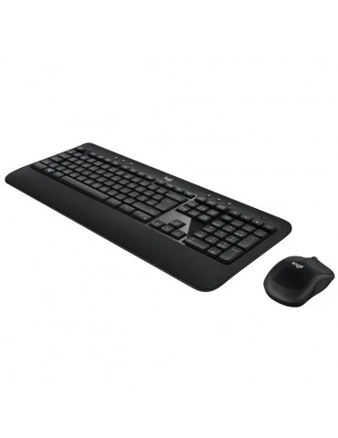 LOGITECH 920-008808 Advanced Combo Klavye & Mouse Seti Siyah