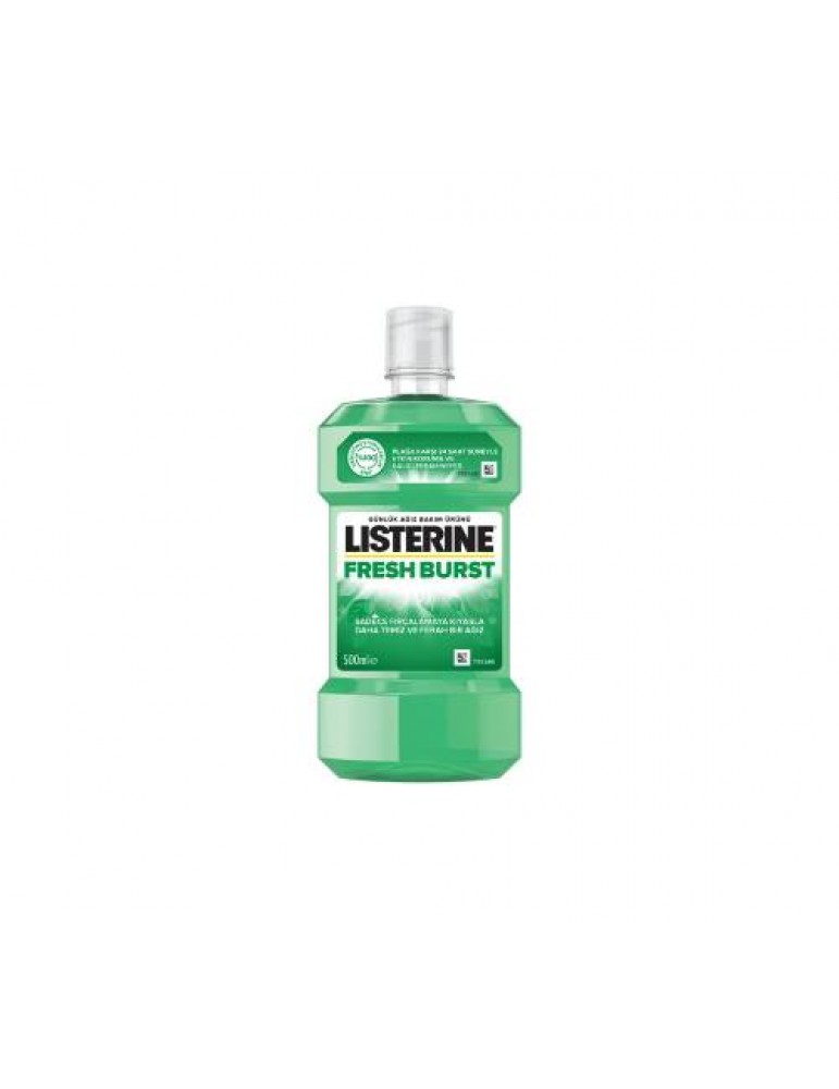 Listerine Fresh Burst Ferah Nane Ağız Gargarası 500 ml x 3 