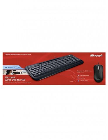 MICROSOFT APB-00010 KMs MS WİRED DESKTOP 600 USB PORT TR