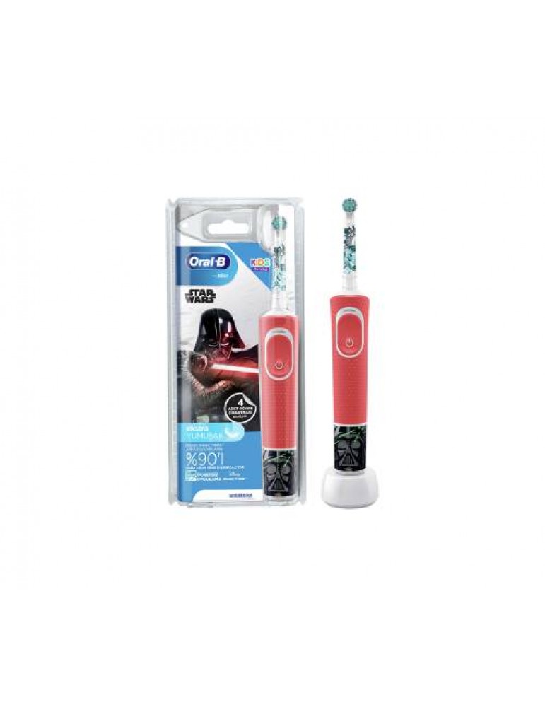 Oral-B D100 Çocuk Şarjlı Diş Fırçası Starwars