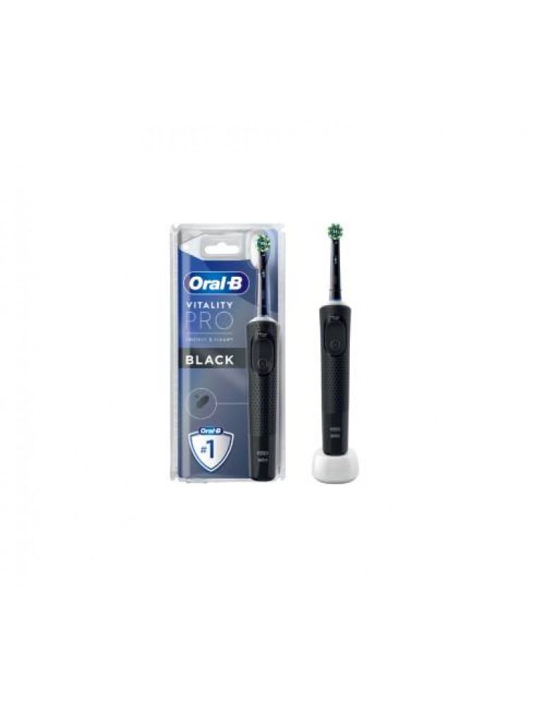 Oral-B Vitality Pro Şarjlı Diş Fırçası Siyah Protect X Clean