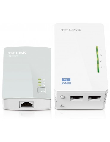 TP-LINK TL-WPA4220KIT 300Mbps 300M Mesafeli 2xLAN Port Powerline Adaptör