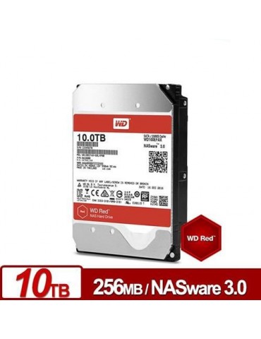 WESTERN DIGITAL RED WD100EFAX 10TB Sata 3.0 5400RPM 256MB 3.5" Dahili NAS Diski