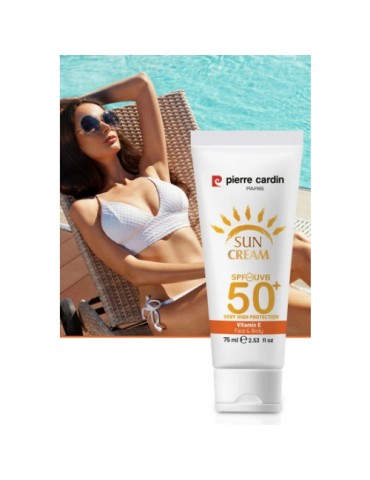 Pierre Cardin Koruyucu Güneş Kremi 50+ Spf Çok Yüksek Koruma - 75 ml