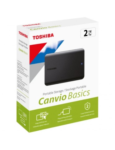 Toshiba Canvio Basic 2.5" 2TB USB 3.2 Gen1 Harici Harddisk-A5