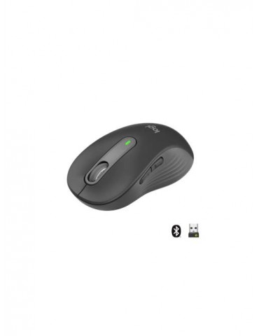 logitech Signature M650 Büyük Boy Sağ El Için Sessiz Kablosuz Mouse - Siyah 910-006236