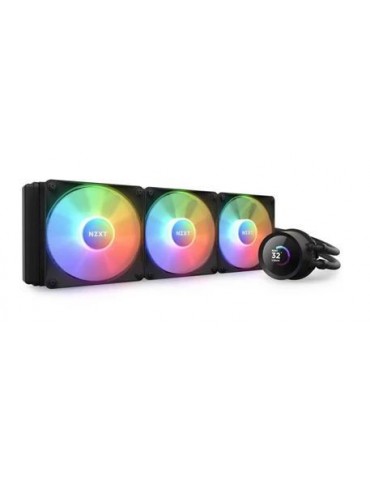 NZXT RL-KR360-B1 Kraken 360 Siyah RGB AIO LCD Display 360mm Sıvı Soğutucu