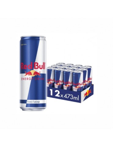 Red Bull Enerji İçeceği 473 Ml 12'Li