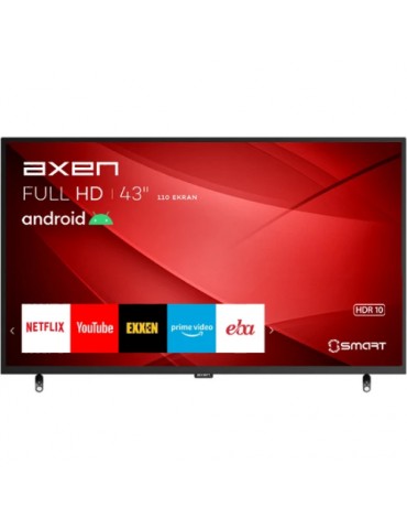 Axen AX43DIL13 43'' 110 Ekran Uydu Alıcılı Full HD Android Smart LED TV